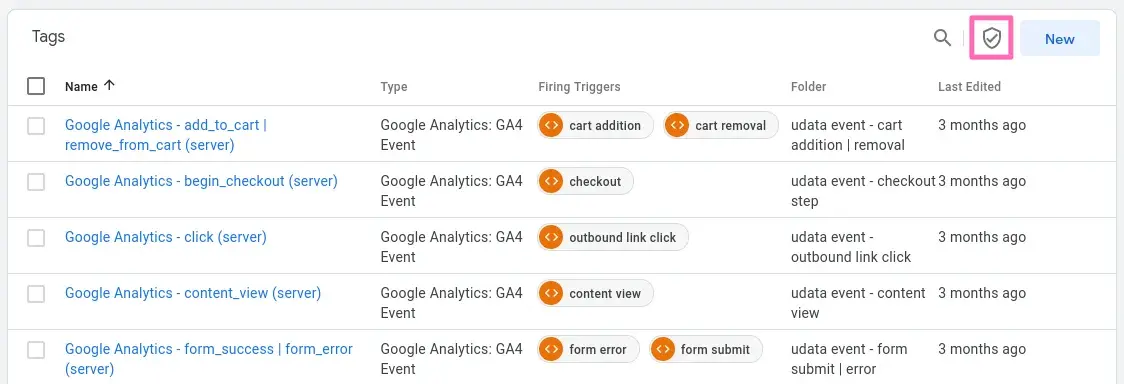 Configure the Consent Categories for Each Tag